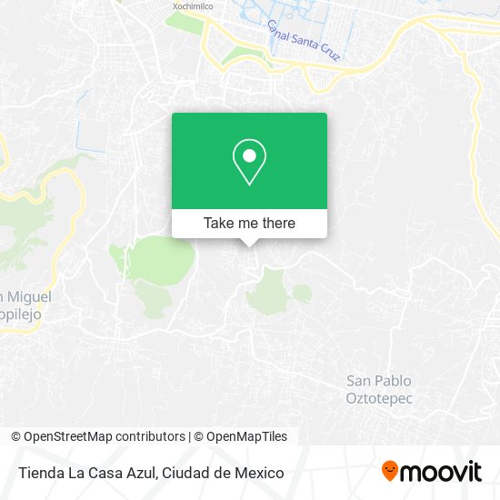 Tienda La Casa Azul map