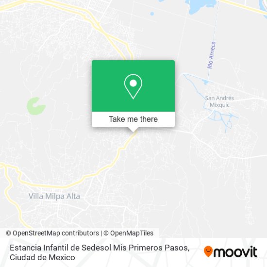 Estancia Infantil de Sedesol Mis Primeros Pasos map