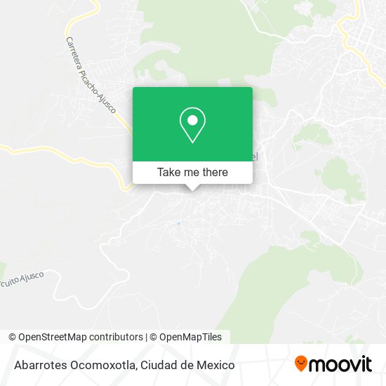 Abarrotes Ocomoxotla map