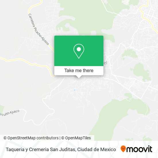 Taqueria y Cremeria San Juditas map