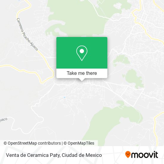 Venta de Ceramica Paty map