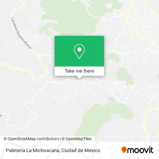 Paleteria La Michoacana map