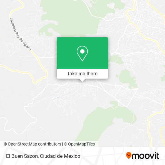 El Buen Sazon map