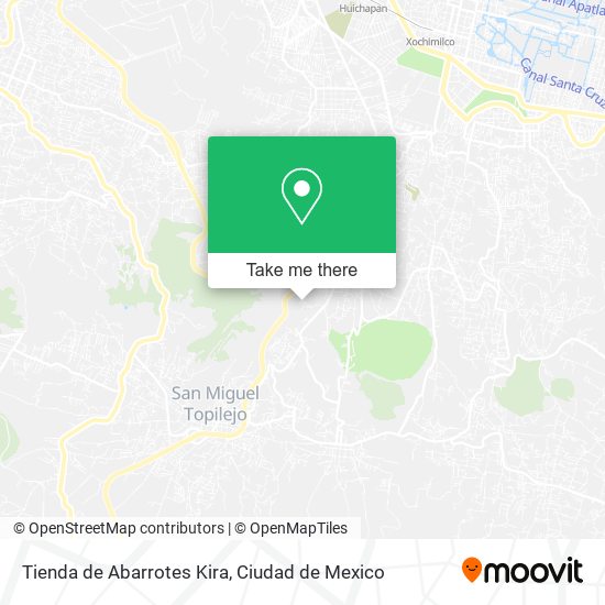 Mapa de Tienda de Abarrotes Kira