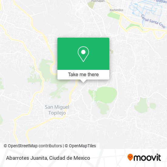 Abarrotes Juanita map