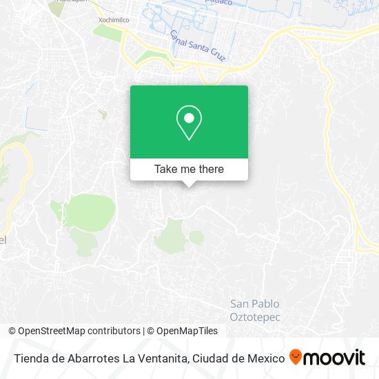 Tienda de Abarrotes La Ventanita map
