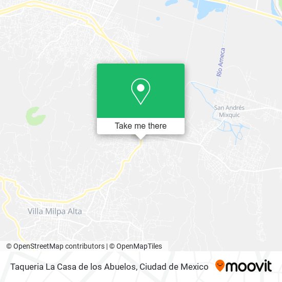 Taqueria La Casa de los Abuelos map