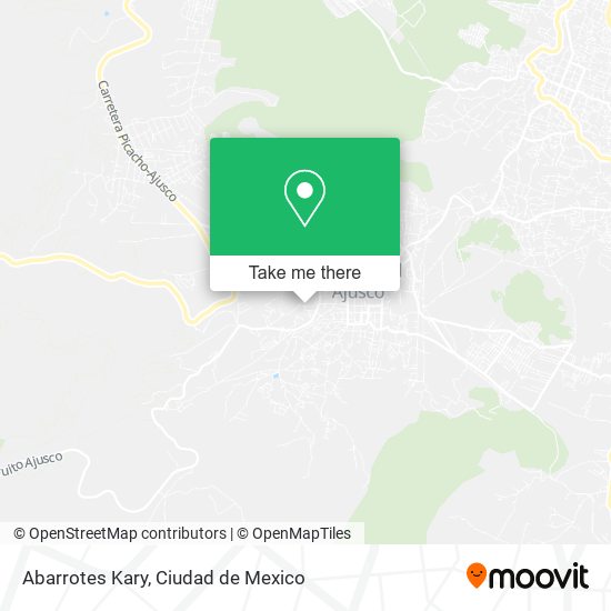 Abarrotes Kary map