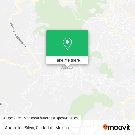 Abarrotes Silvia map