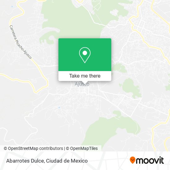 Abarrotes Dulce map
