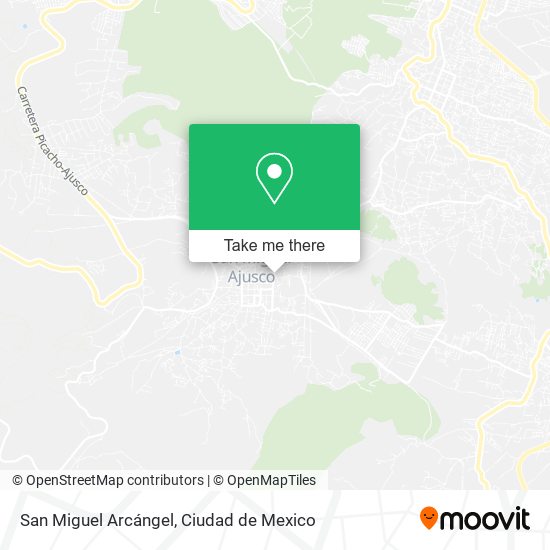 San Miguel Arcángel map