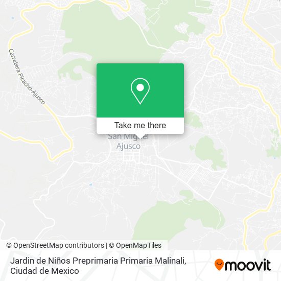 Jardin de Niños Preprimaria Primaria Malinali map