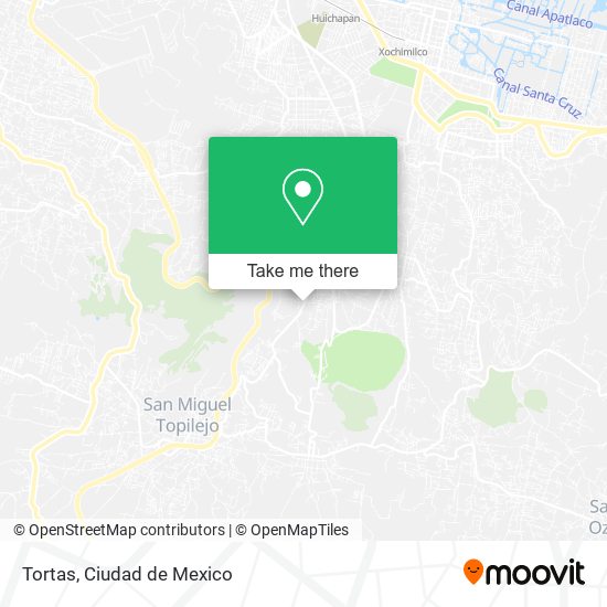 Tortas map