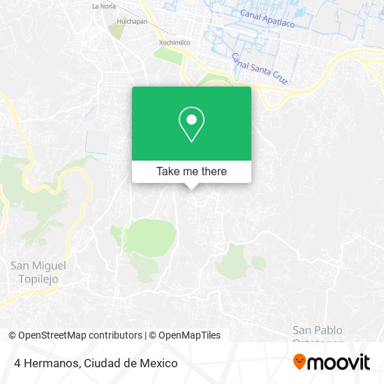 Mapa de 4 Hermanos
