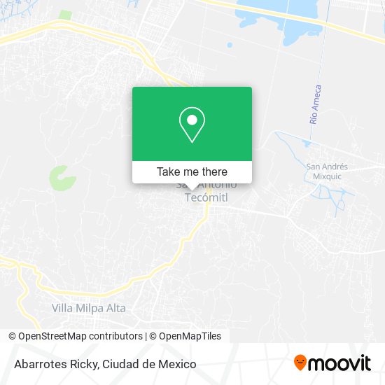 Abarrotes Ricky map