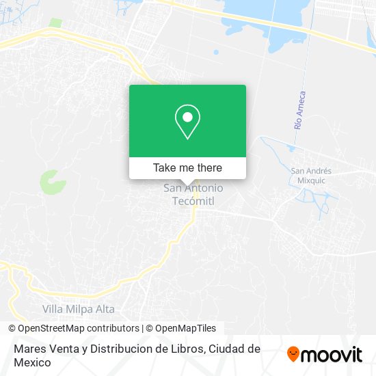 Mares Venta y Distribucion de Libros map