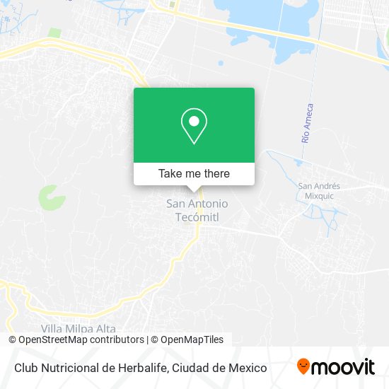 Club Nutricional de Herbalife map