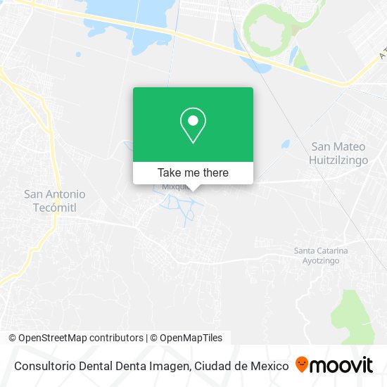 Mapa de Consultorio Dental Denta Imagen