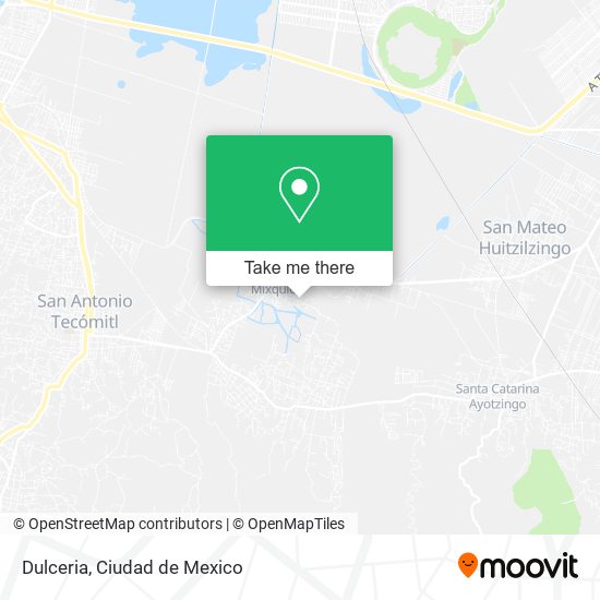 Mapa de Dulceria