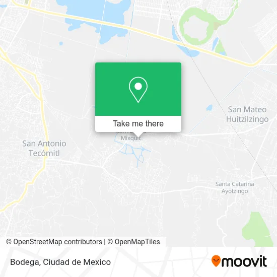 Bodega map