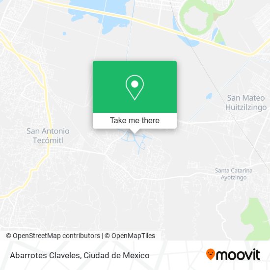 Abarrotes Claveles map
