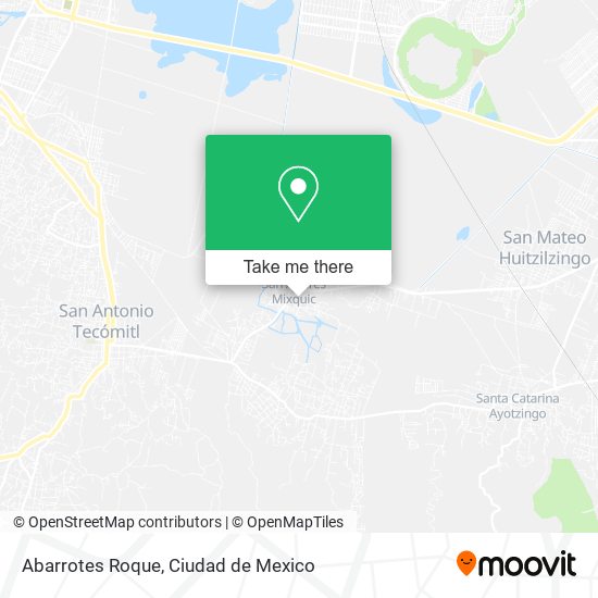 Abarrotes Roque map