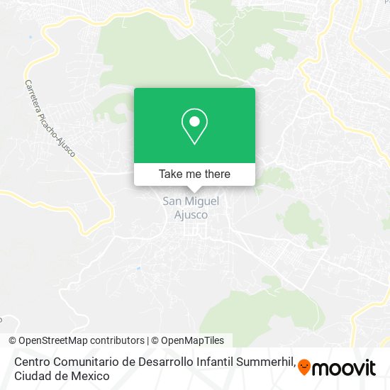 Mapa de Centro Comunitario de Desarrollo Infantil Summerhil