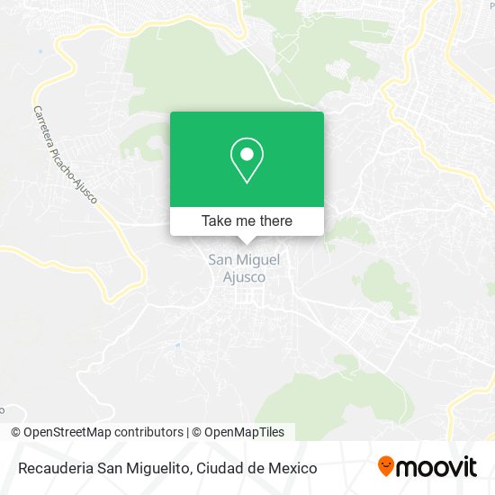 Recauderia San Miguelito map