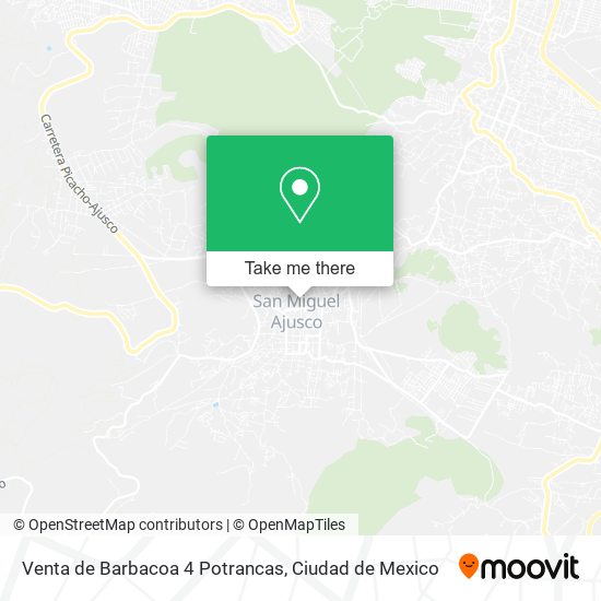 Venta de Barbacoa 4 Potrancas map