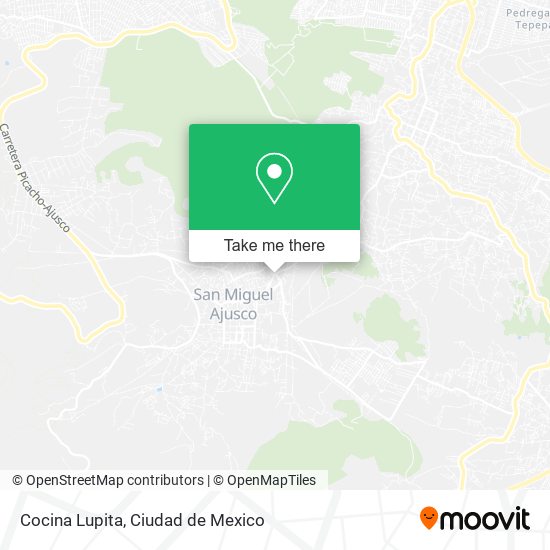 Cocina Lupita map