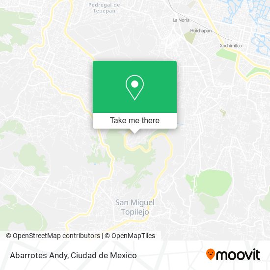 Abarrotes Andy map