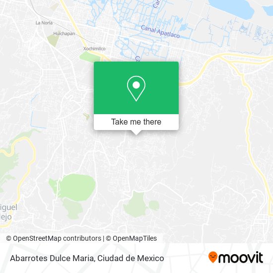 Abarrotes Dulce Maria map