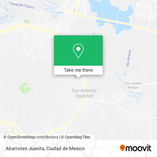 Abarrotes Juanita map