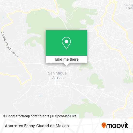 Abarrotes Fanny map