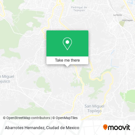 Abarrotes Hernandez map