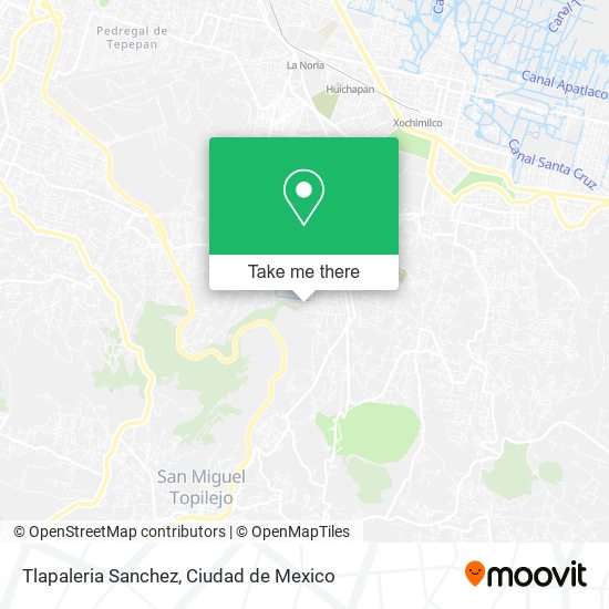 Tlapaleria Sanchez map