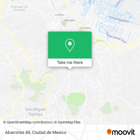 Abarrotes Ali map