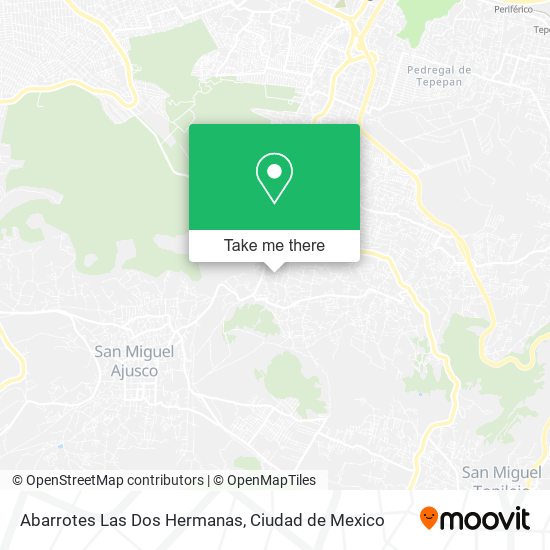 Abarrotes Las Dos Hermanas map