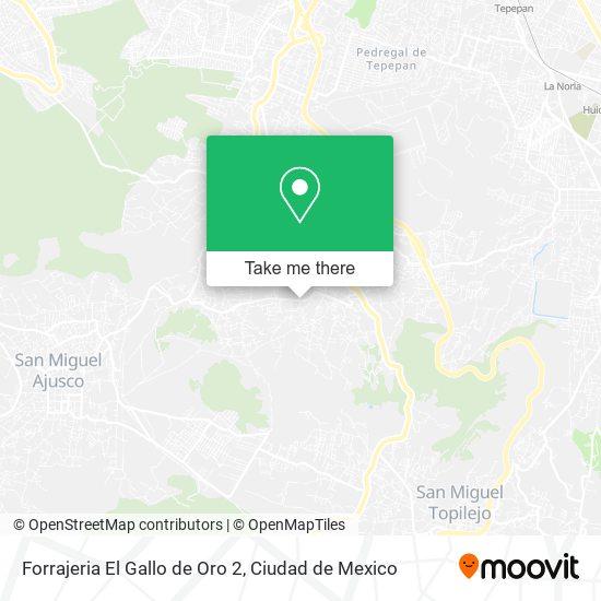 Forrajeria El Gallo de Oro 2 map