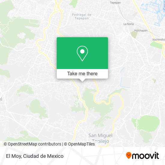 El Moy map