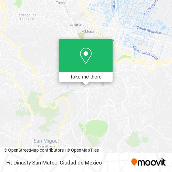 Fit Dinasty San Mateo map