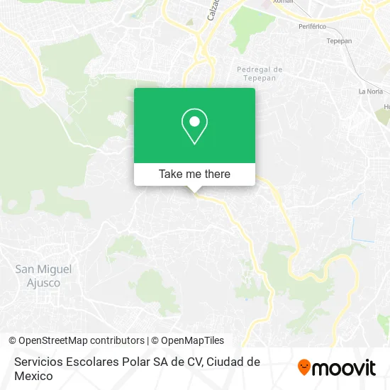 Servicios Escolares Polar SA de CV map