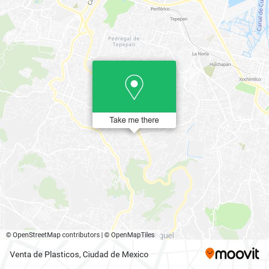 Venta de Plasticos map