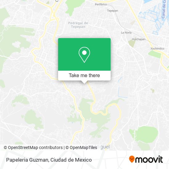 Mapa de Papeleria Guzman