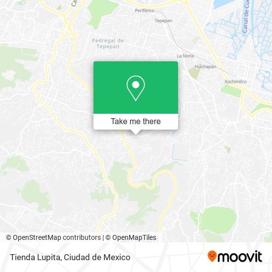 Mapa de Tienda Lupita