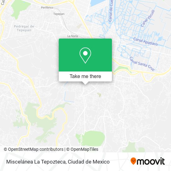 Miscelánea La Tepozteca map