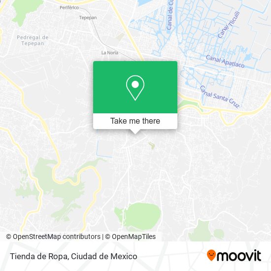 Tienda de Ropa map