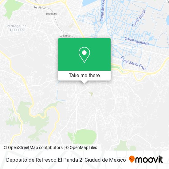 Mapa de Deposito de Refresco El Panda 2