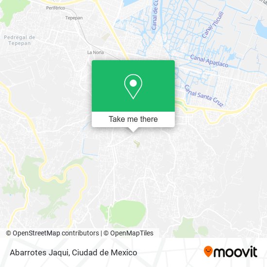Abarrotes Jaqui map