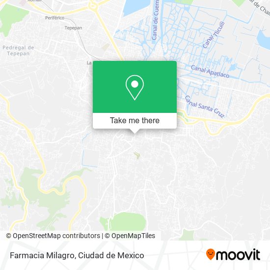 Farmacia Milagro map